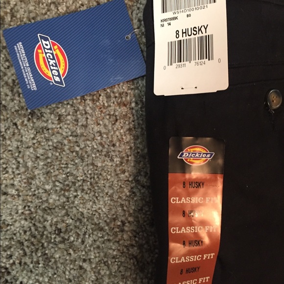 Dickie’s Khaki Big Boys’ Flex Waist Shorts - Picture 2 of 4